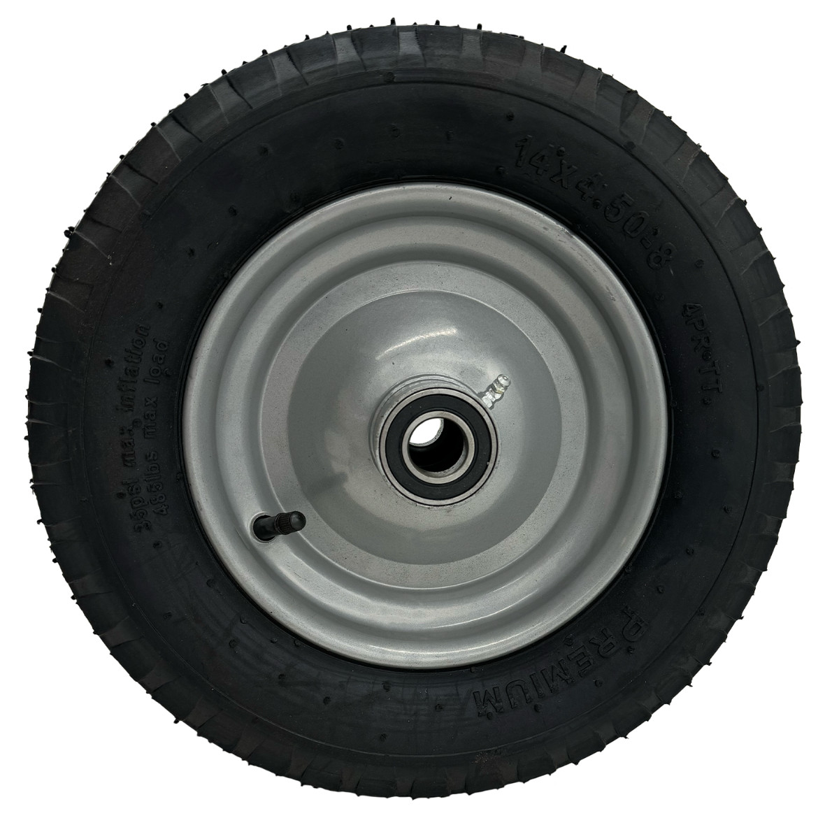 14×4.50 -8 4Ply Sawtooth Grey Wheel – Replaces DR Power P/N 33794