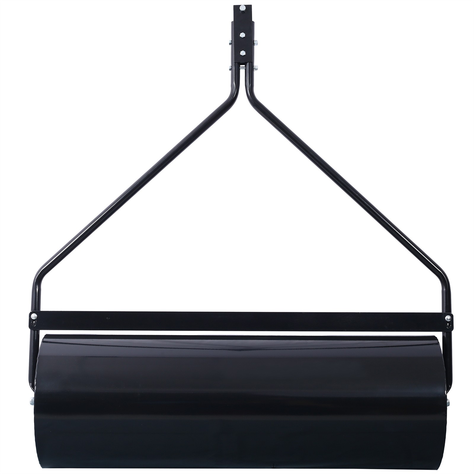 Iron Lawn Roller 26Gal / 220lbs 40″ Width Tow Behind Poly Lawn Roller with Plug
