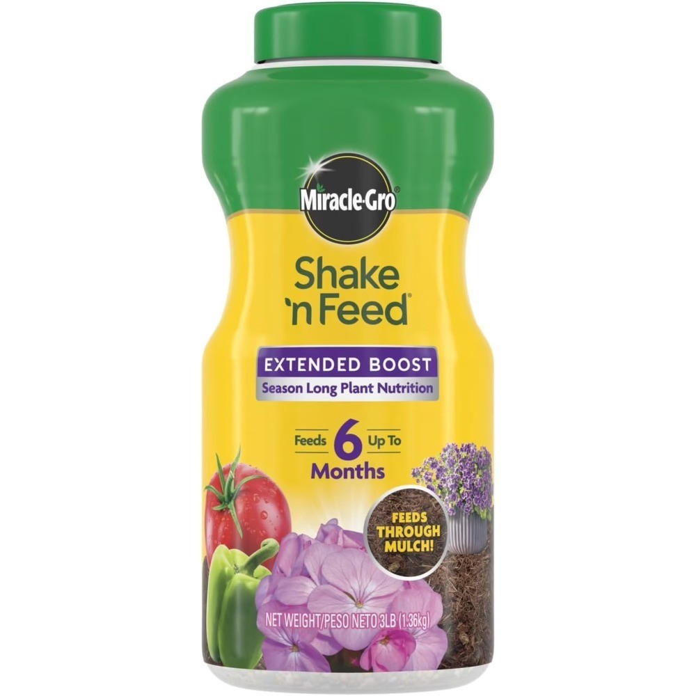 Extended Boost Plant Fertilizer Shake and Feed Feeds Up to 6 Months 3 lbs