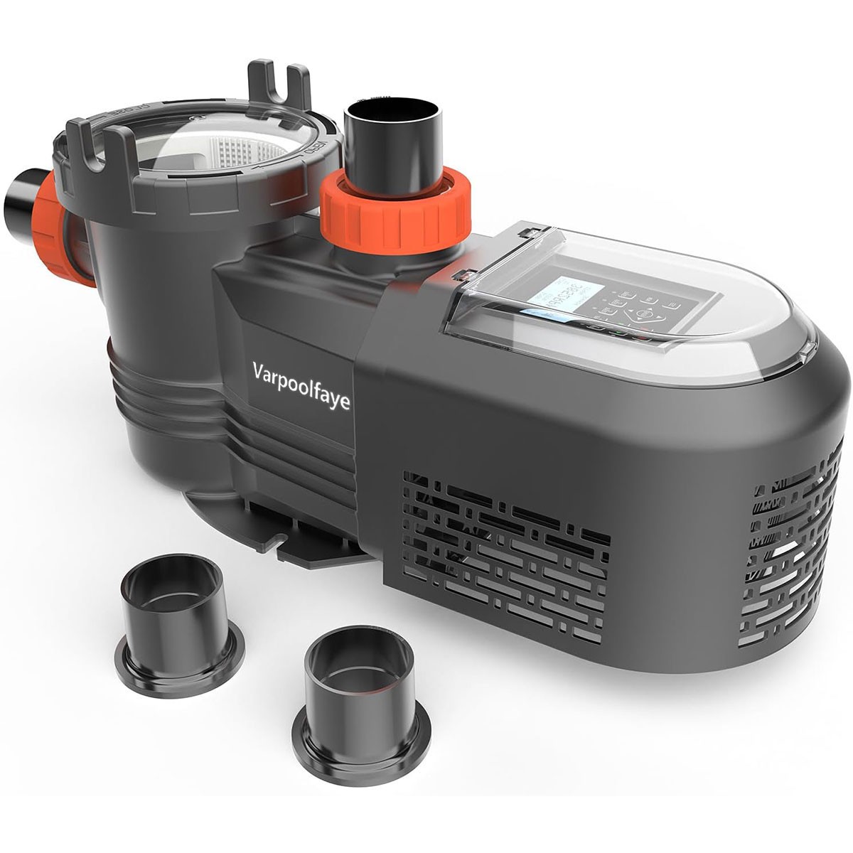 Varpoolfaye 1.8HP In Ground Variable Speed Swimming Pool Pump w/ Filter Basket