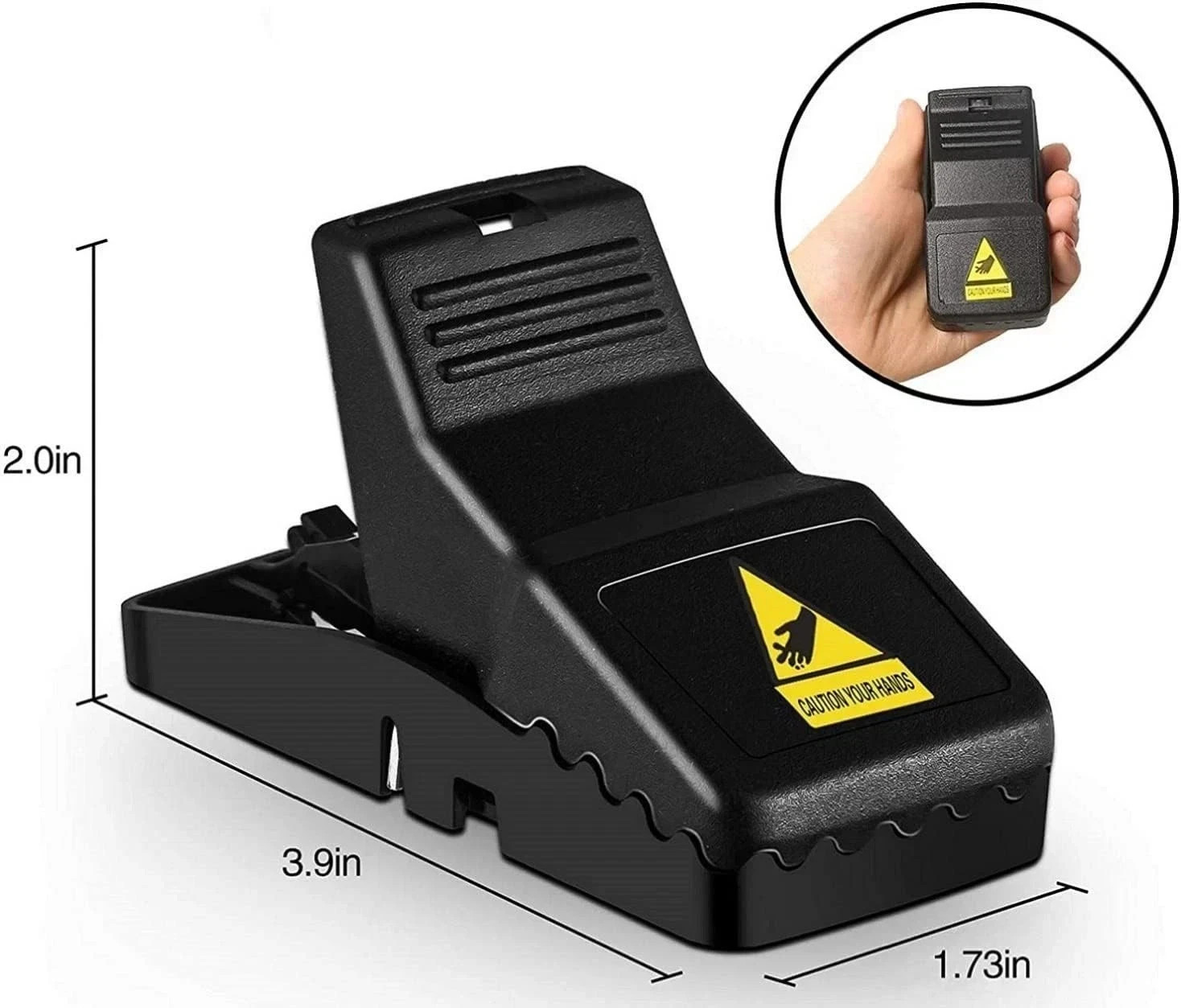 6~12X Pack Mouse Traps Rat Mice Killer Snap Trap Power Rodent Heavy Duty Pest