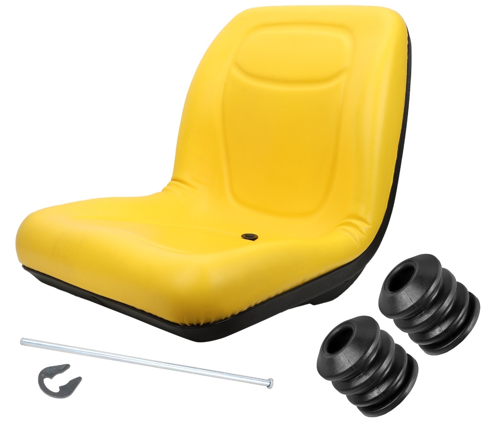 High Back Seat W/Springs Fits John Deere GX325 GX345 GX355 LX255 LX266 LX277