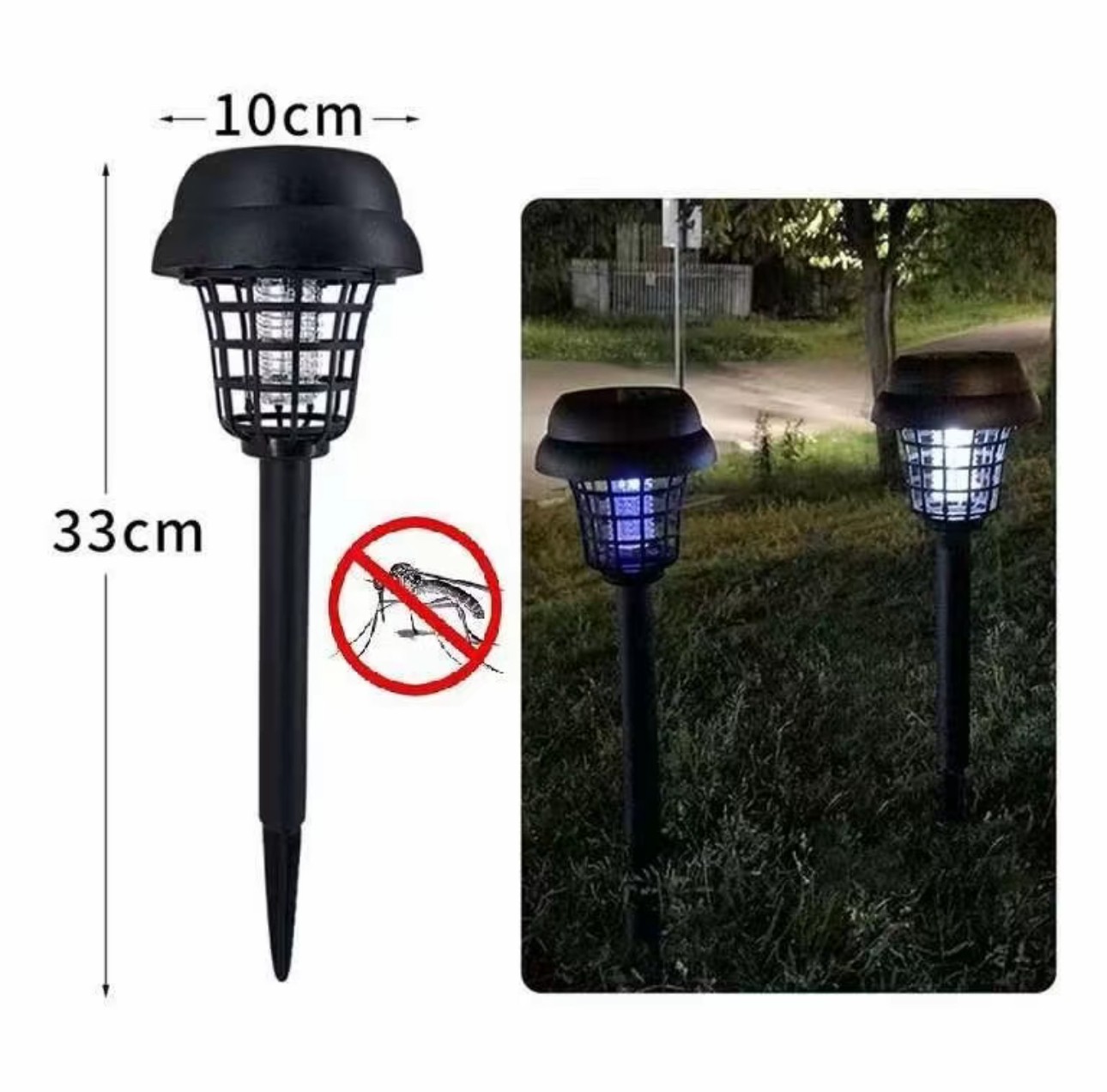 Electric Bug Zapper Mosquito Insect Killer LED Light Trap Pest Control Lamp