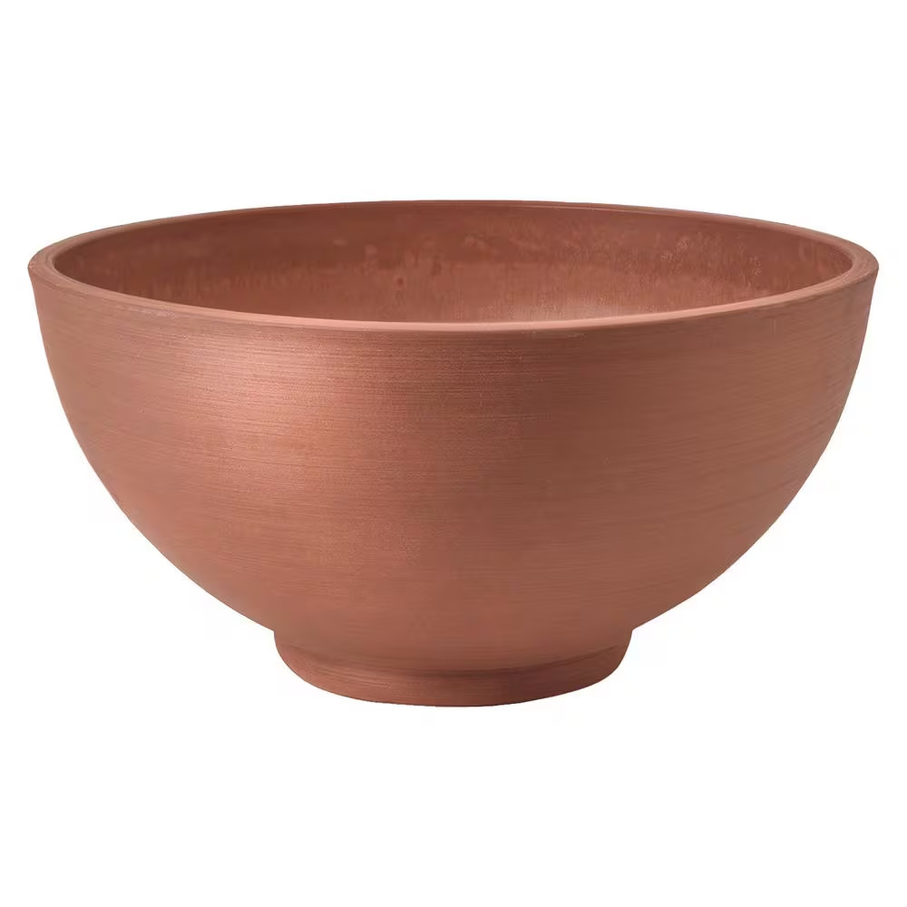 Simplicity Bowl 16 In. X 8 In. Terra Cotta PSW Pot