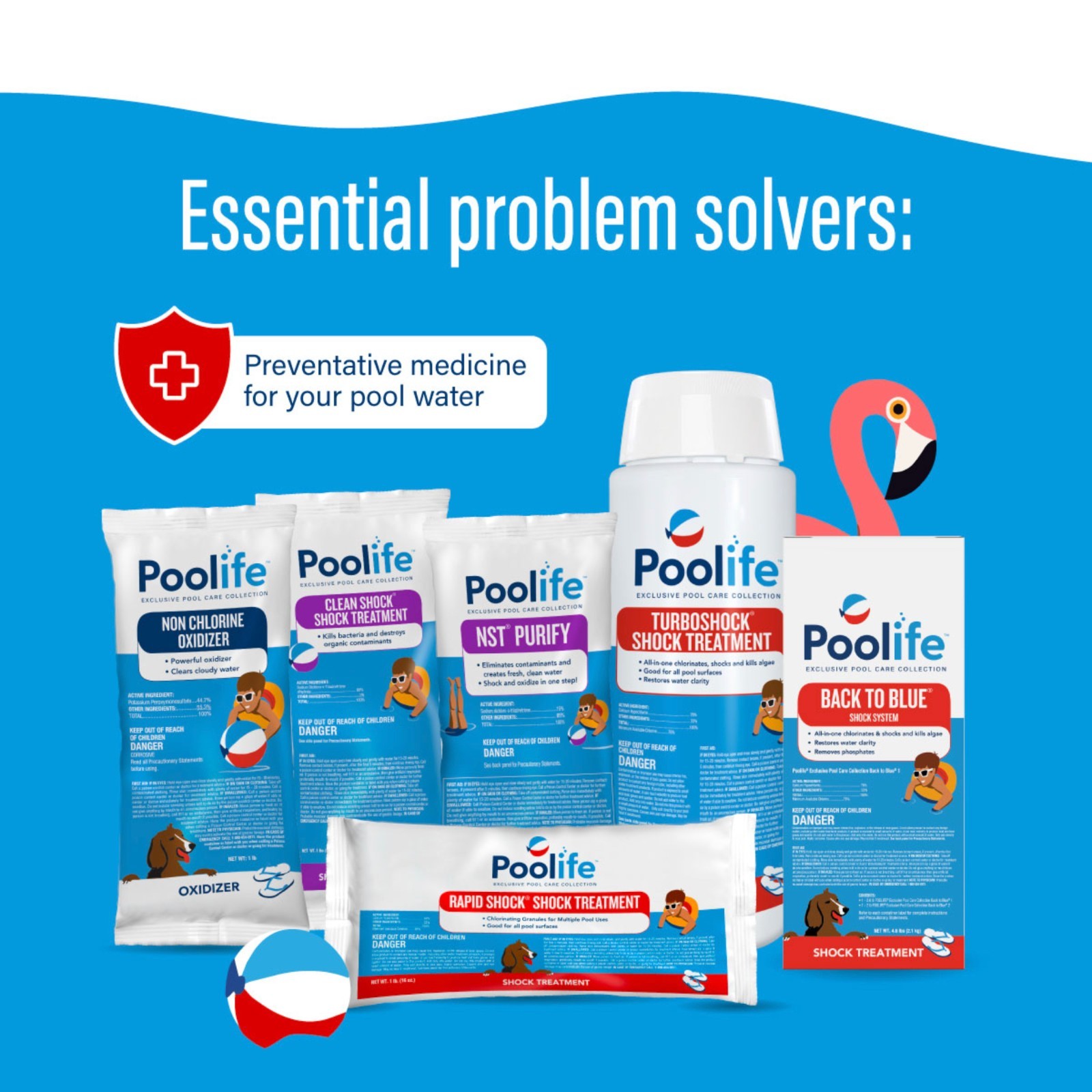 Poolife Rapid Shock 1# ( 6 Pack )