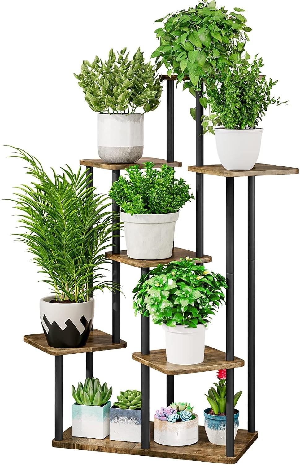 Elegant 7-Tier Indoor Metal Flower Stand – Stylish Plant Display for Any Room