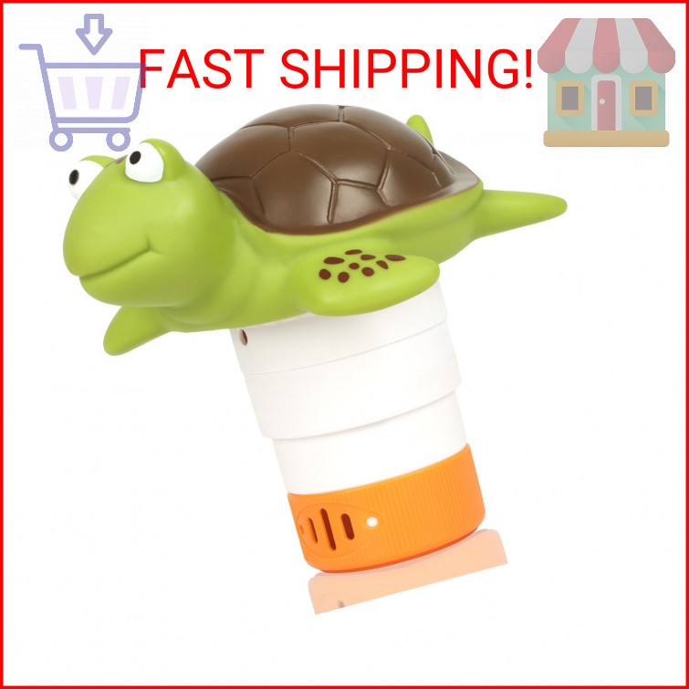 Mini Floating Chlorine Dispenser Holder Fits 1 Inch Chemical Tablets ONLY,Pool C