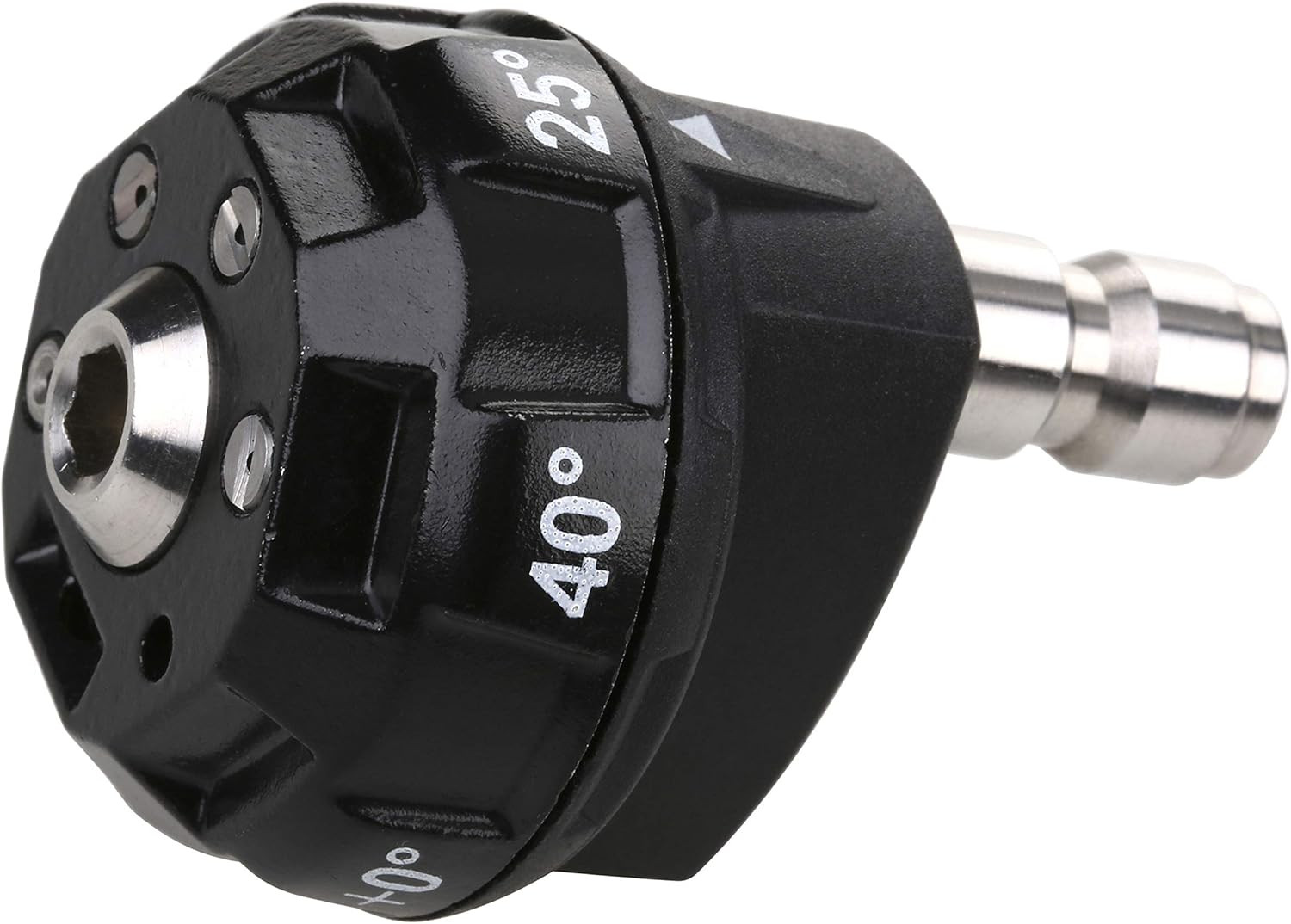 Pressure Washer Nozzle, 6-In-1 Quick Changeover, 4000 PSI, 1/4 Inch Quick Connec