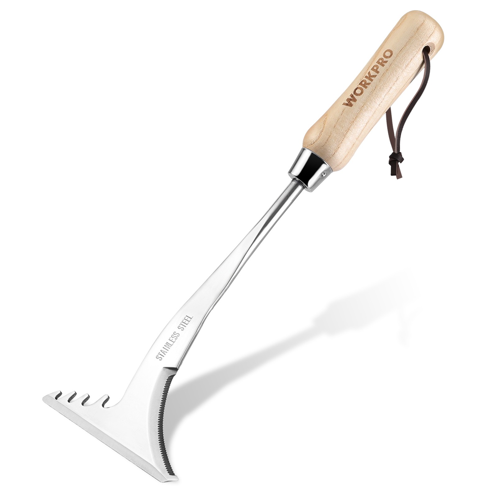 WORKPRO 13.5″ Crack Weeder Stainless Steel Crevice Weeding Tool for Garden Lawn