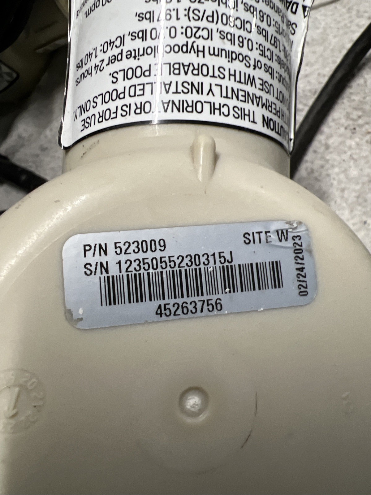 3 Pentair Ichlor 30 Salt Chlorine Generator (Cells Only). Parts Only Read