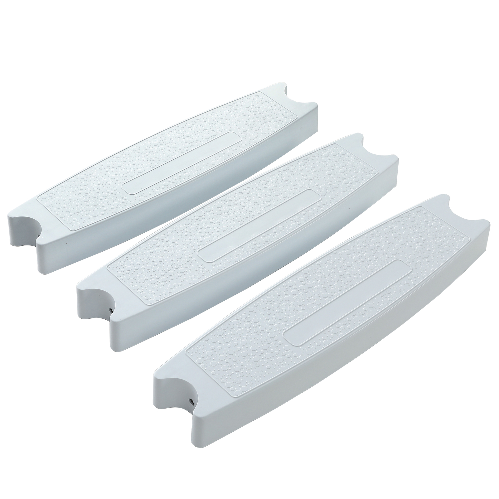 3 Swimming Pool Molded Plastic Replacement Ladder Rung Steps