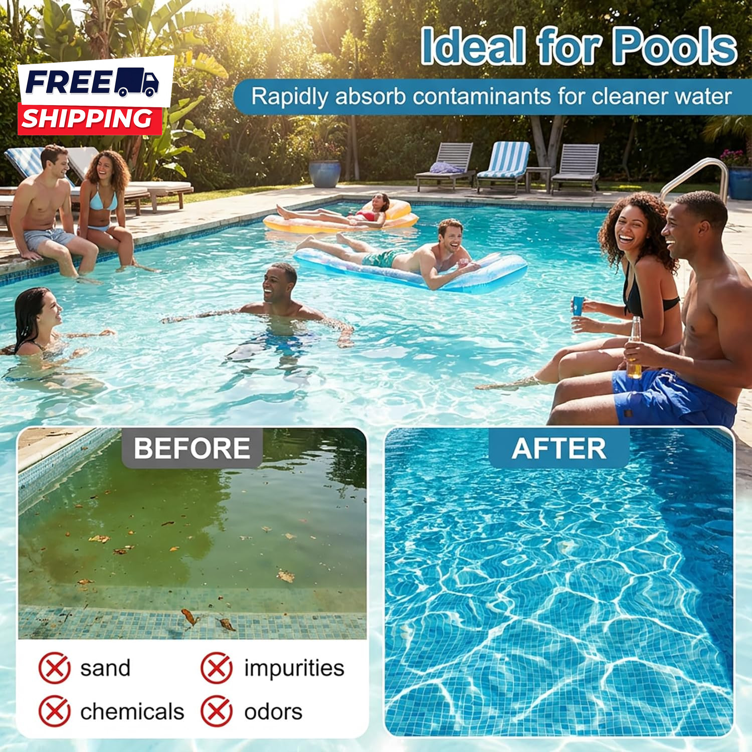 50PCS Pool Filter Balls Sand Filter Ball Aquarium Filter Media Reusable Poly