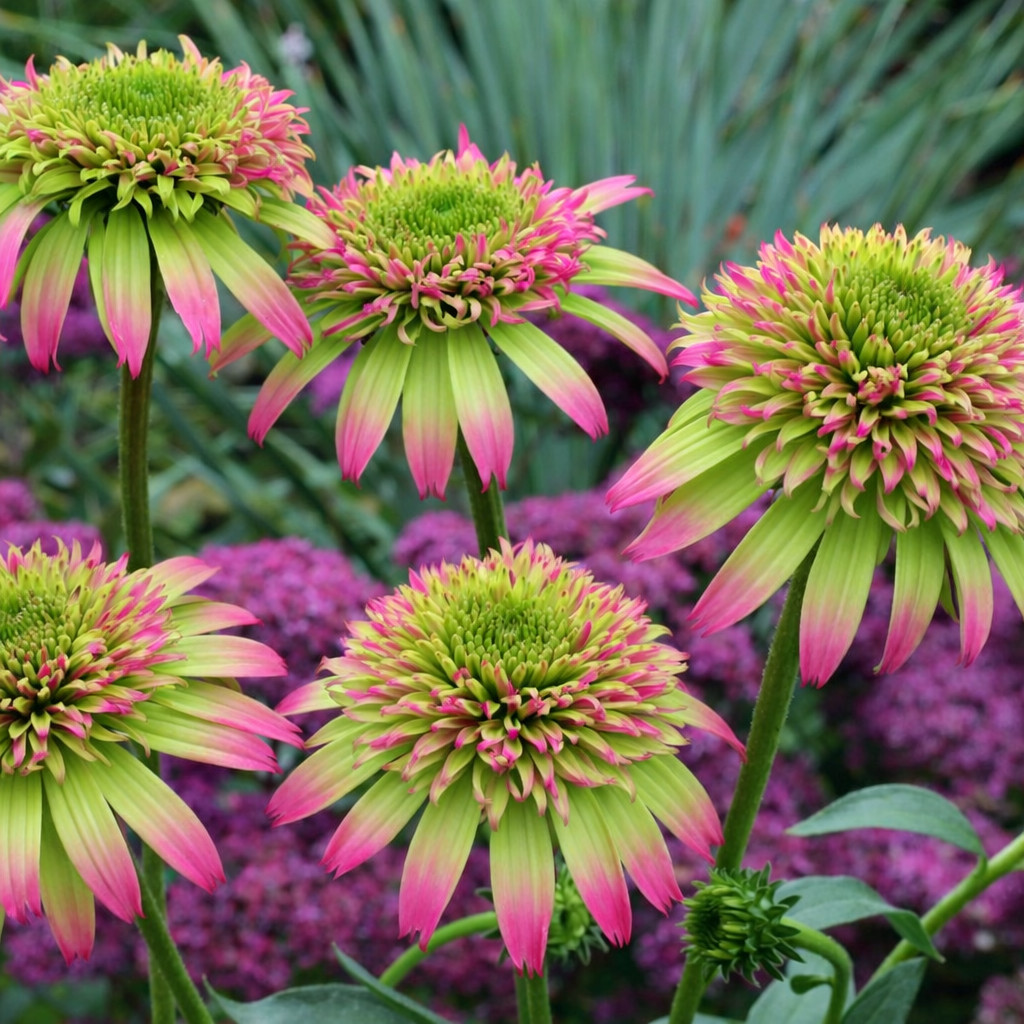 50 Pink Green Coneflower Seeds Echinacea Perennial Seed Flowers US SELLER