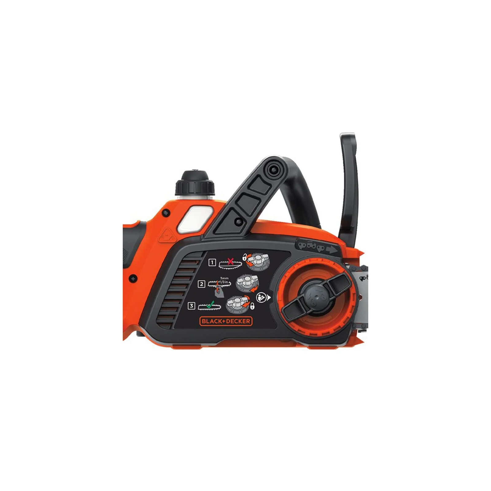 BLACK+DECKER 20V MAX LITHIUM ION CHAINSAW – LCS1020B