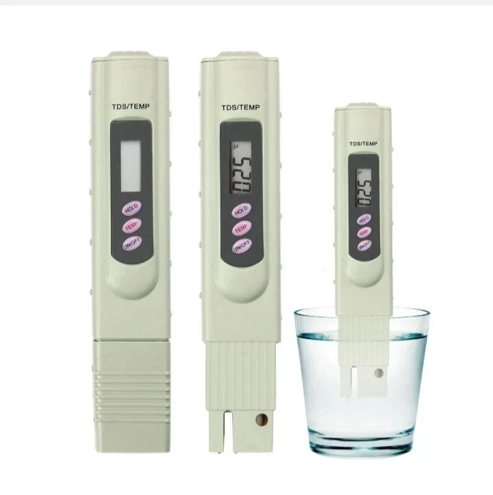 Handheld Water Quality Hardness Purity Digital LCD Meter 0-9990 PPM TDS TDS-3