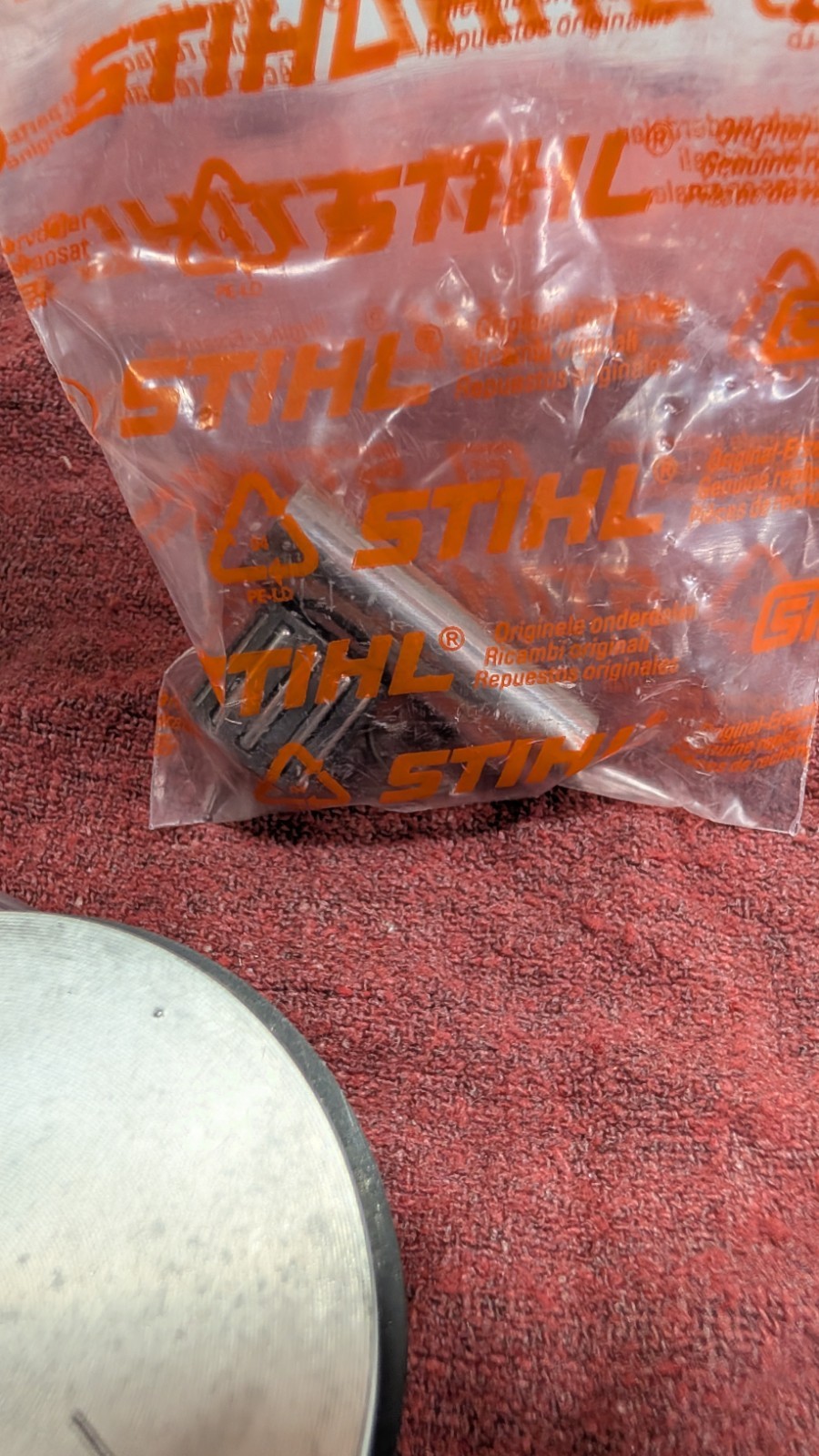 Stihl OEM MS500i Piston & Cylinder Kit 54mm MS 500i 1147-020-1200 ***Damaged***
