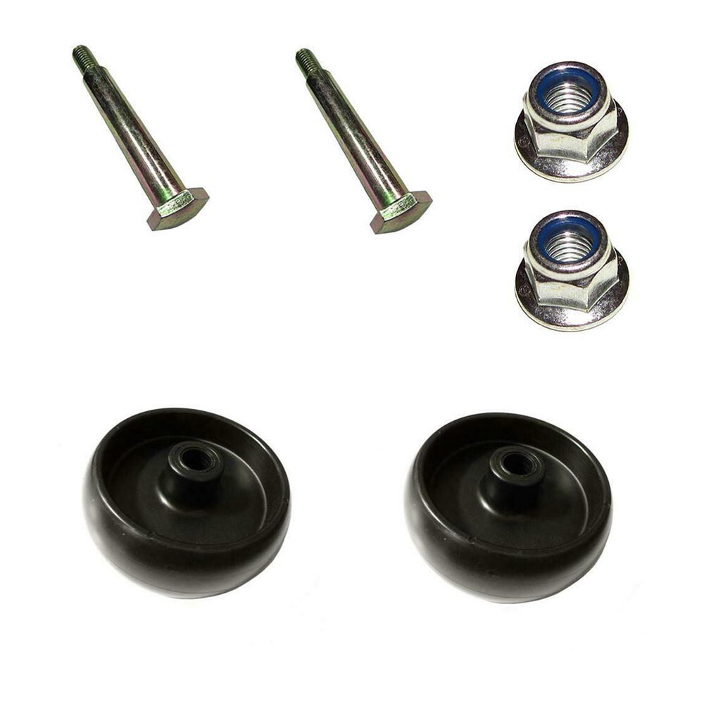 Two (2) New Aftermarket Replacement Deck Wheels W/ Bolts & Nuts Fits John Deere
