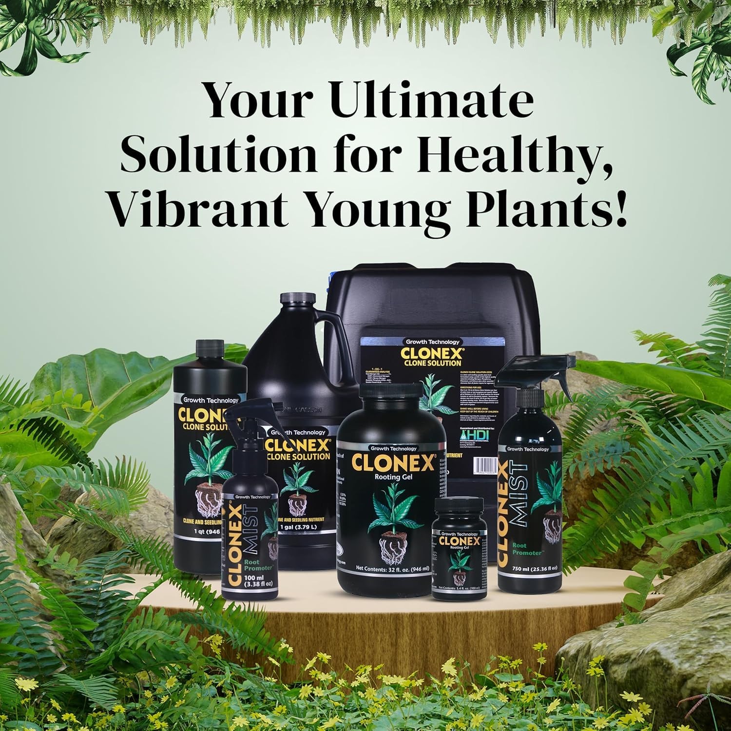 Clonex Rooting Gel High-Performance Plant Cutting Rooting Compound Rooting