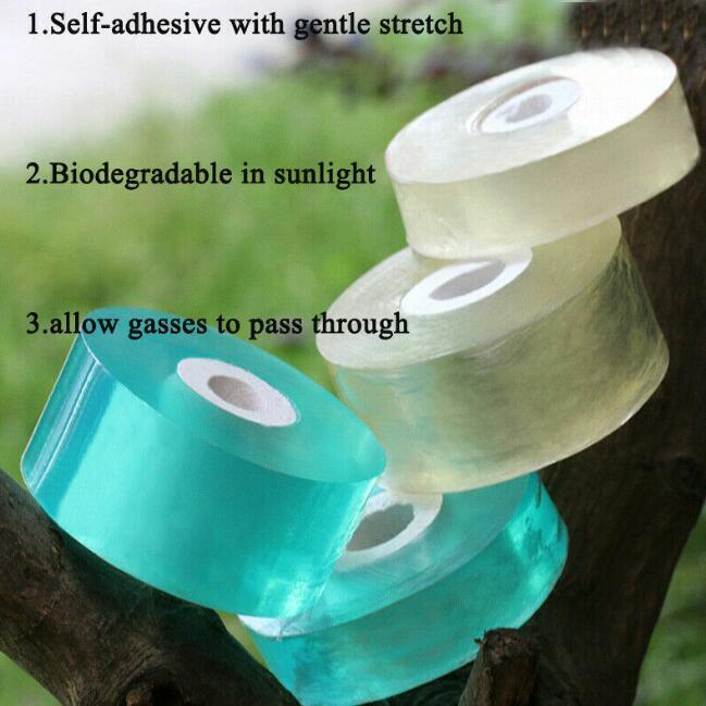 360ft Grafting Tape Garden Tree Seedling Self-adhesive Stretchable Pruning
