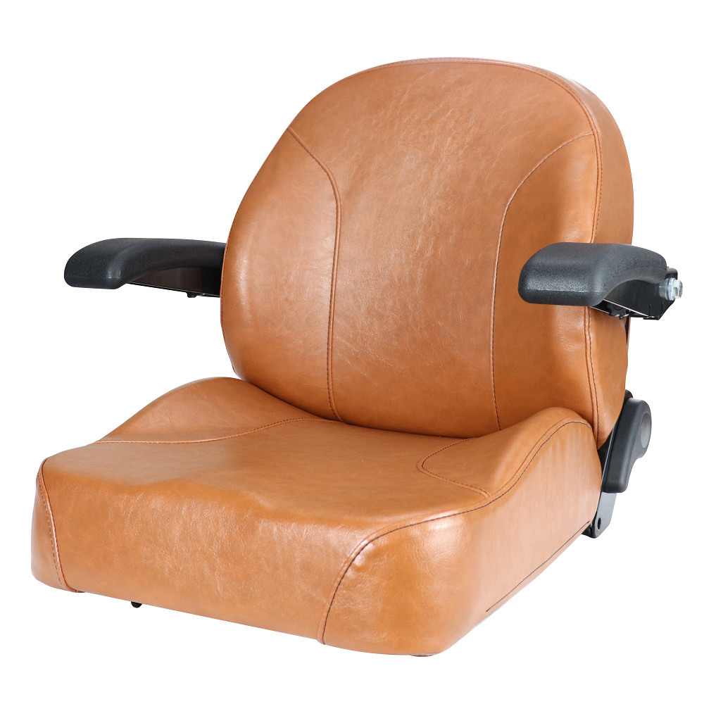 Brown Zero Turn Lawn Mower Seat Armrests Slides SCAG Ariens