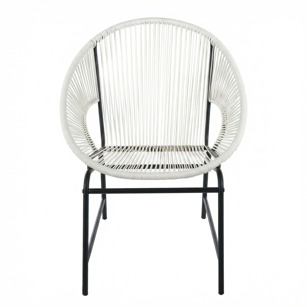 Wicker Love Seat Outdoor Patio Furniture Green Rattan Iron Frame