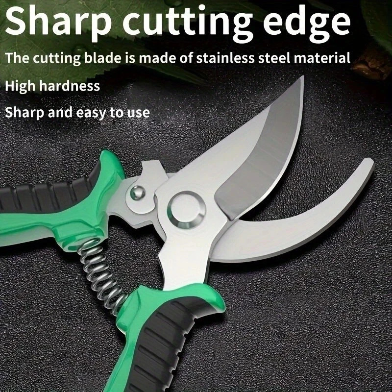 Pruning Shears Ultra-Sharp Stainless Steel,Garden Pruning Shears for Gardening