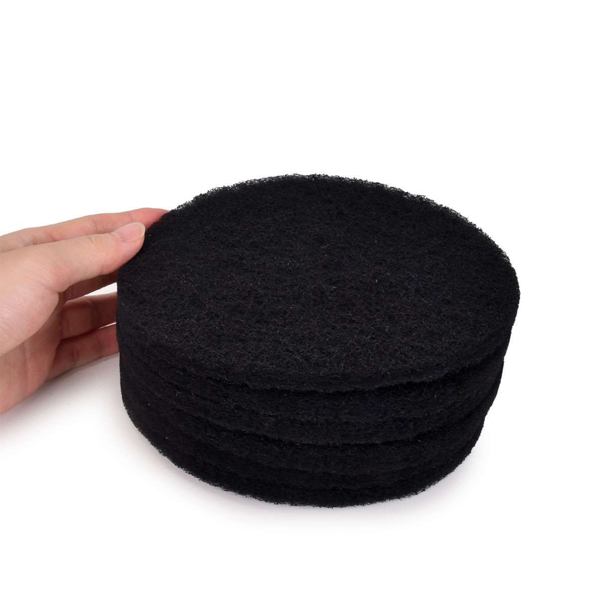 6pcs Compost Bin Charcoal Filters Round Compost Bucket 6.7” 1cm thick