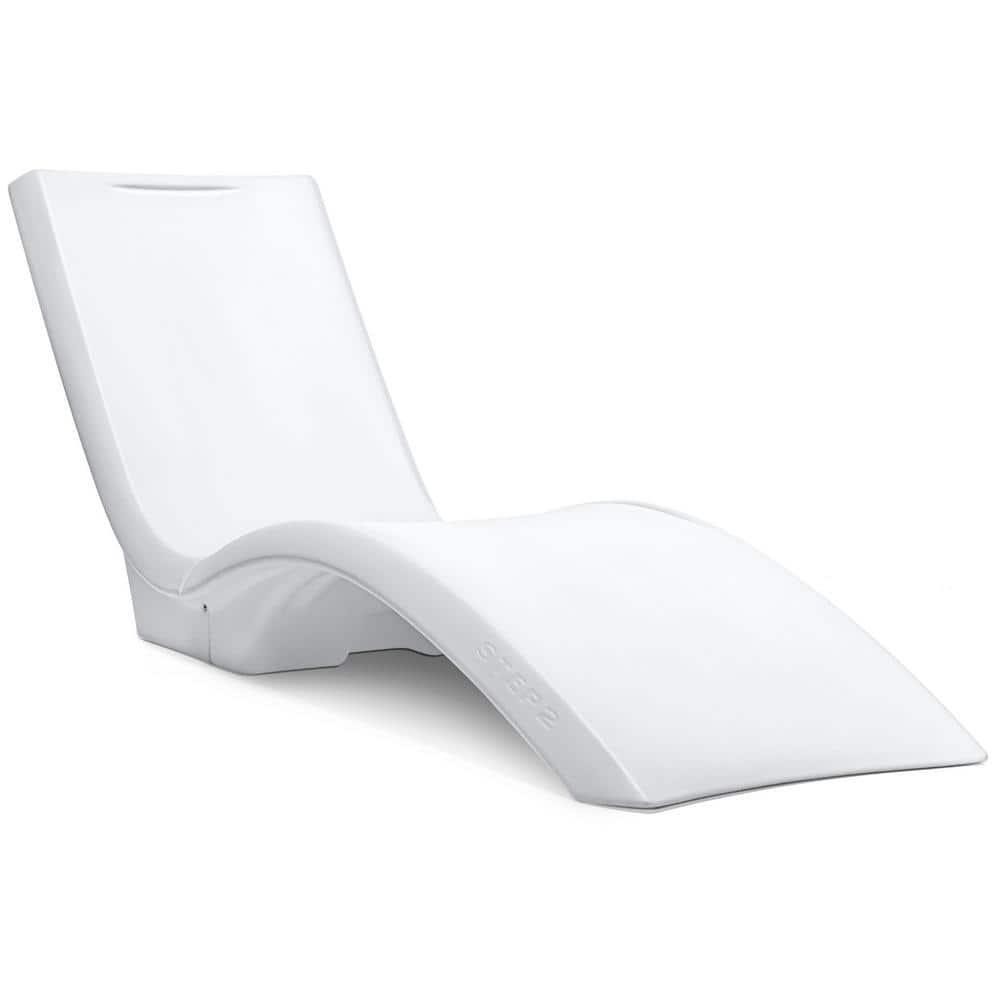 Pool Lounger Chair Weight Sand Cavity In-Water Ergonomic Weather-Resistant