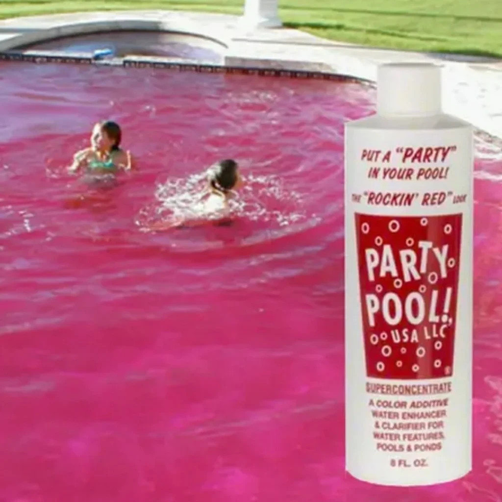 Party Pool Super-Concentrate Pool Dye GREEN BLUE RED – Gender Reveal Water Dye