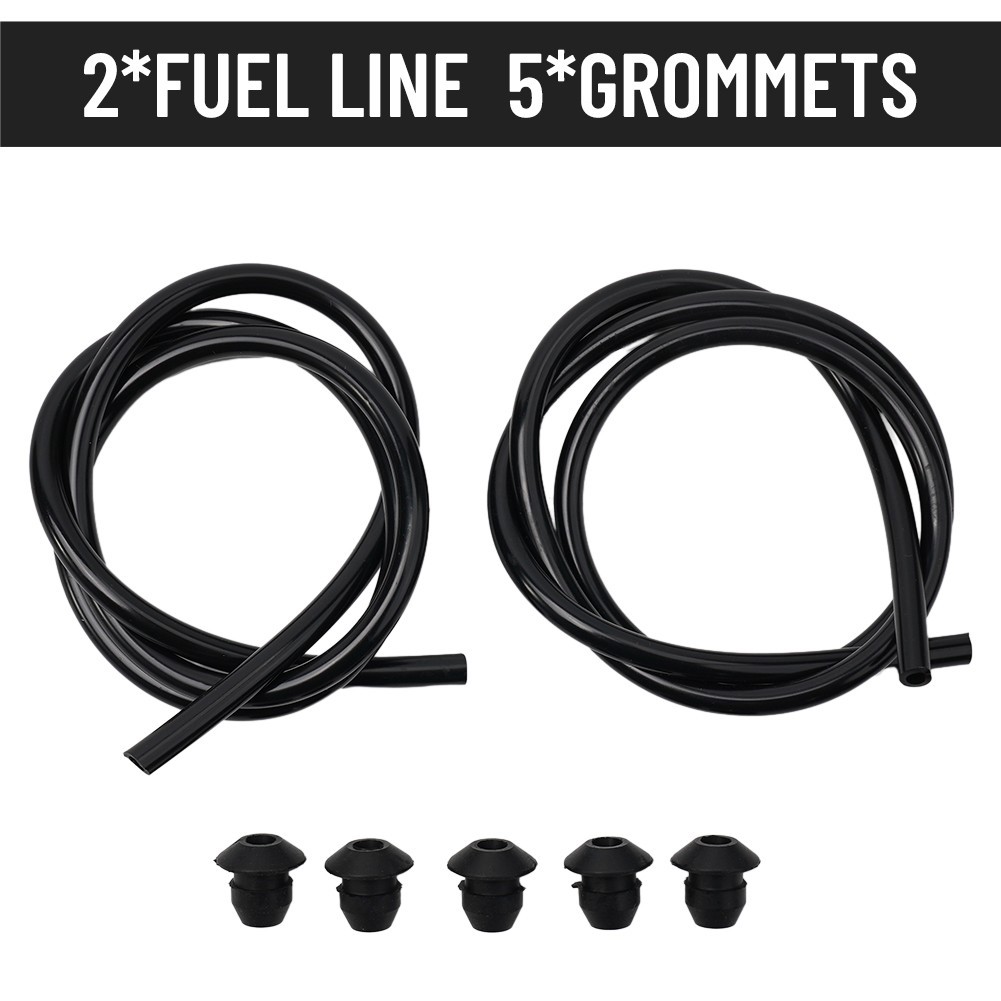 Fuel Line Tank Grommet Kit None Black FC75 FS85 Grommet Line Hose Pipe KM85