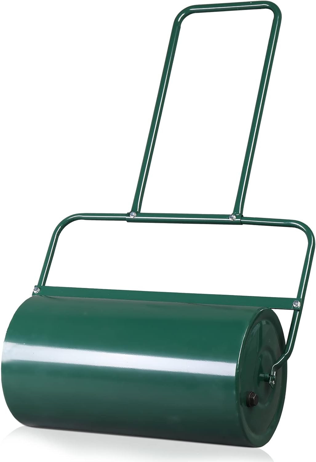 13 Gallon Lawn Roller – Water & Sand Filled Drum with U-Shaped Handle