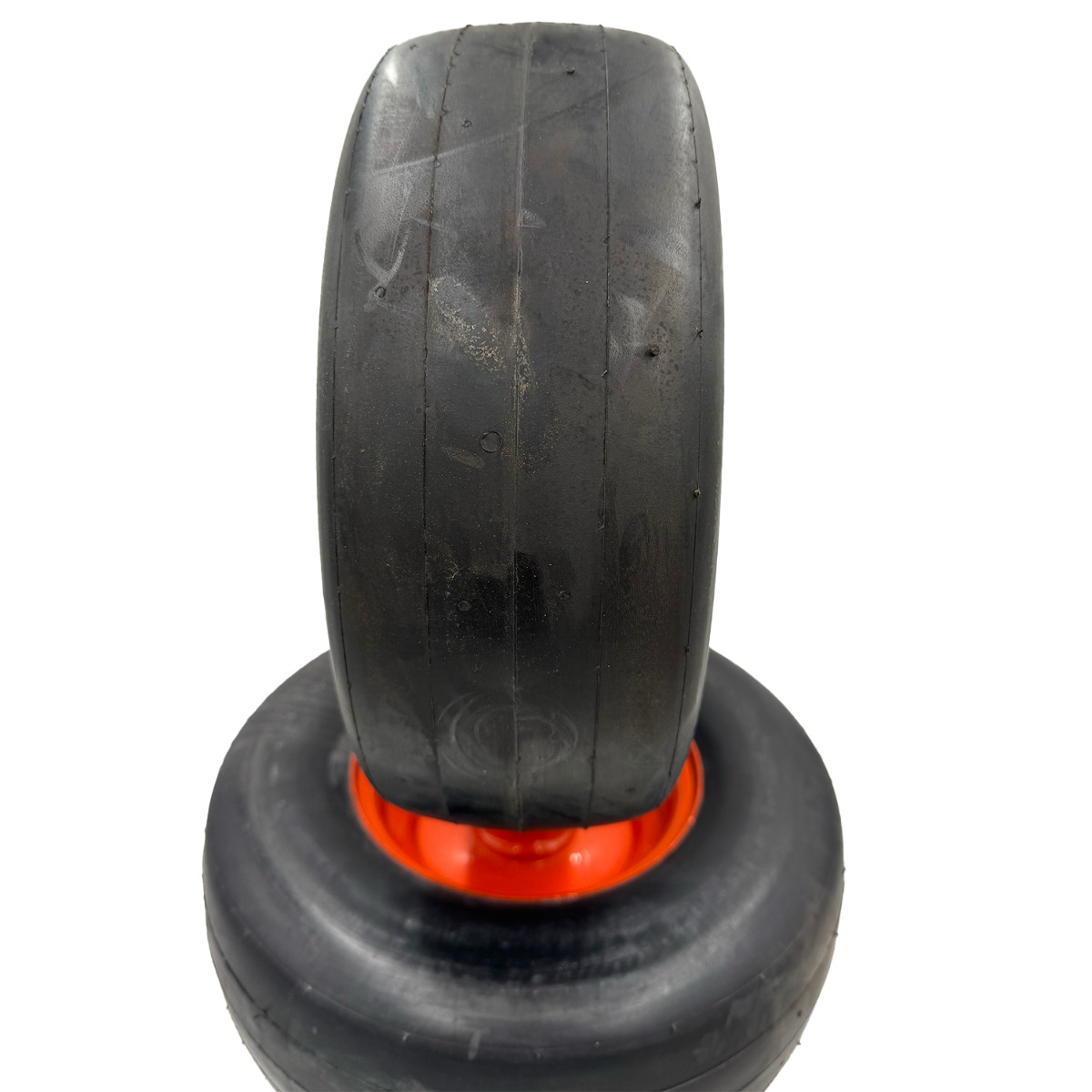 Set of 2 – 13×5.00-6 Smooth Wheel Assembly – Compatible with Z411KW, Z421KW