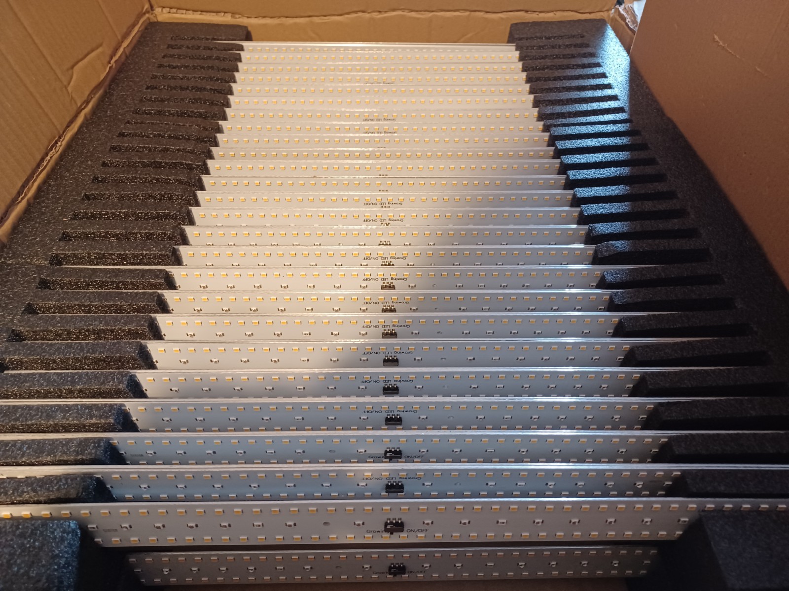 50-75watts samsung grow light dimmable customizable led 4000k+460nm+660nm+730nm