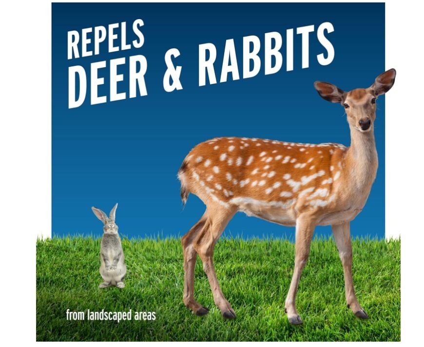 Liquid Fence Animal Repellent, 128 Oz, Deer and Rabbit Repellent