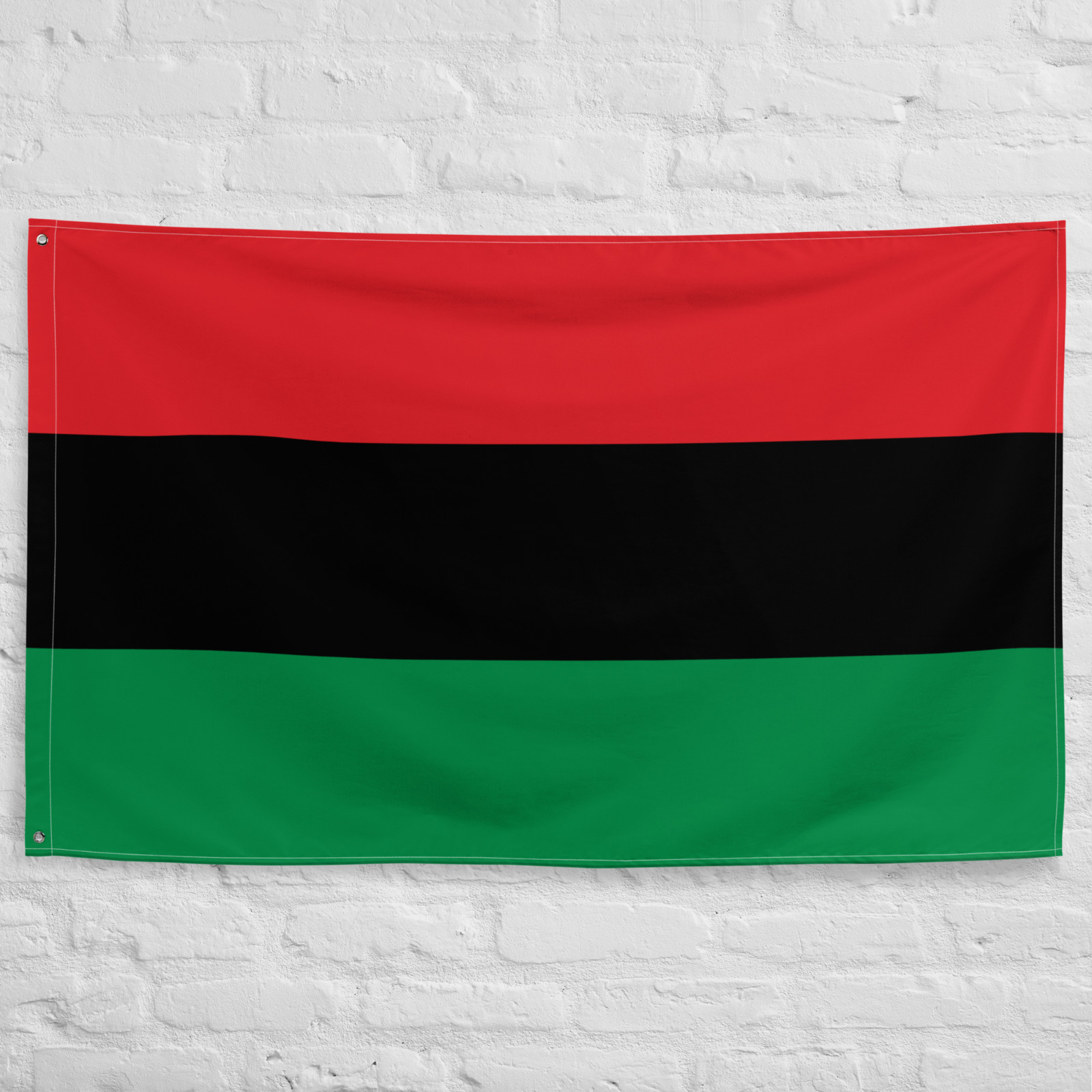 Pan-African UNIA Flag 3×5 ft | Red Black Green Marcus Garvey All Weather Outdoor