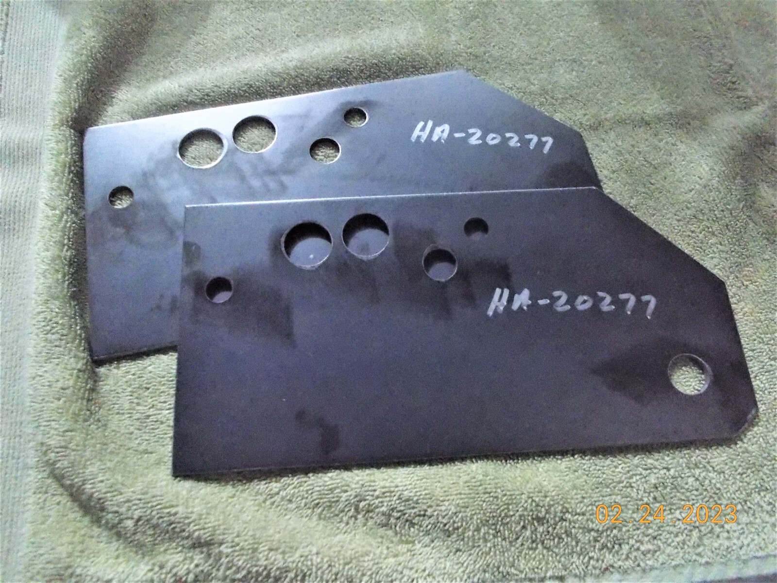   Cub Cadet Haban brackets hitch and blade mounting anchor plate #HA-20277  2086