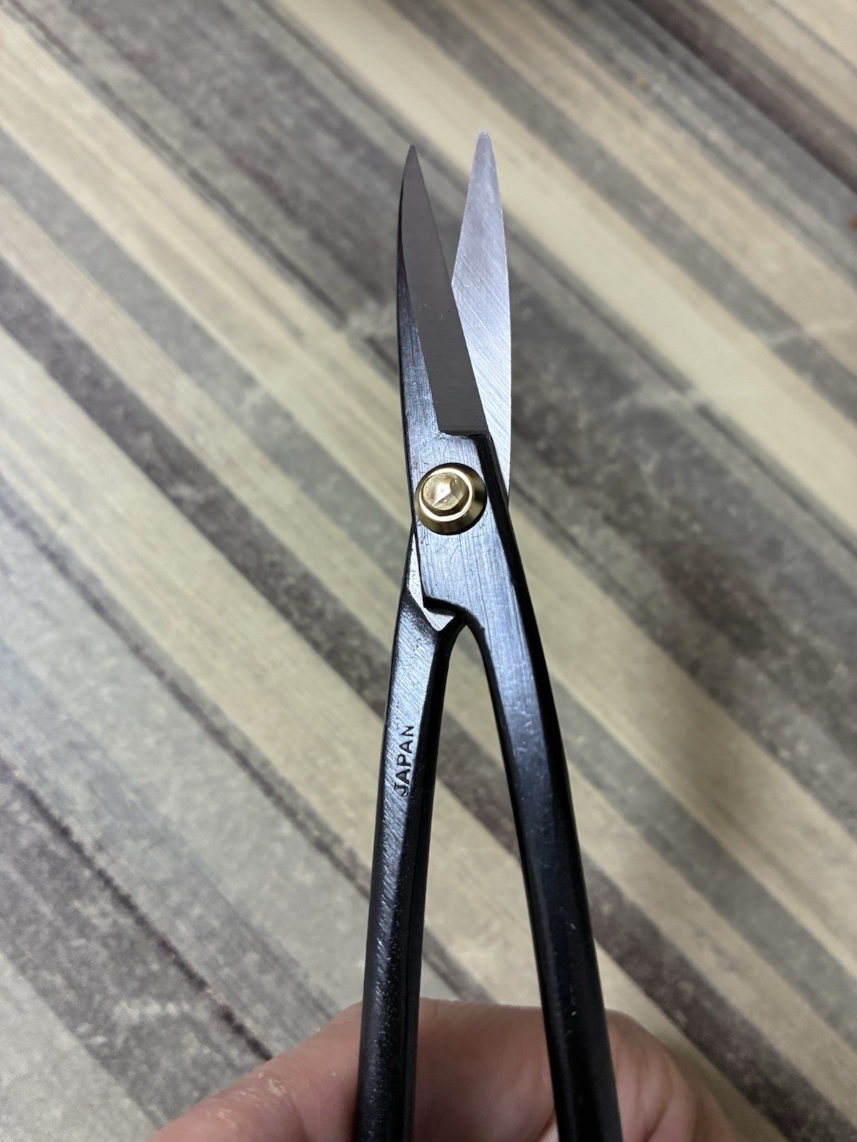 kaneshin Bonsai tools Trimming scissors Long Handle Small 180mm No.37a Japan
