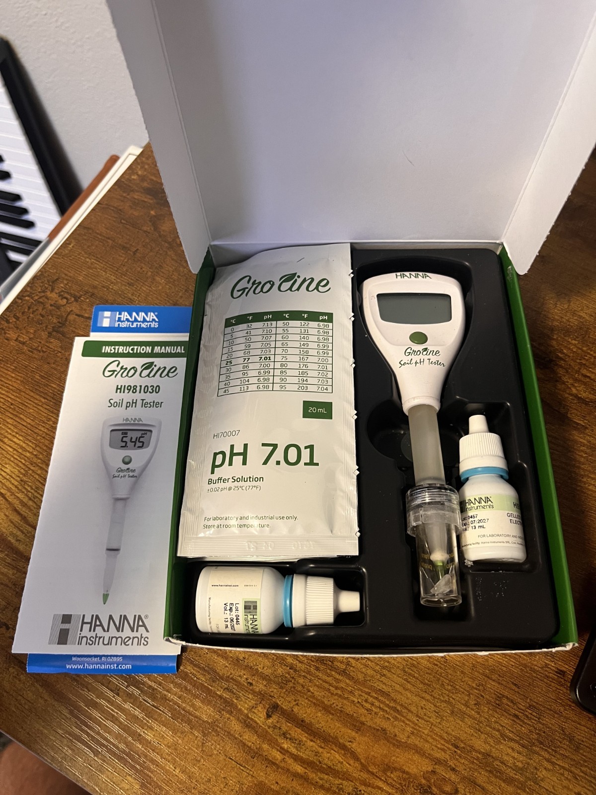 Hanna Instruments GroLine Soil Test™ Direct Soil PH Tester HI981030