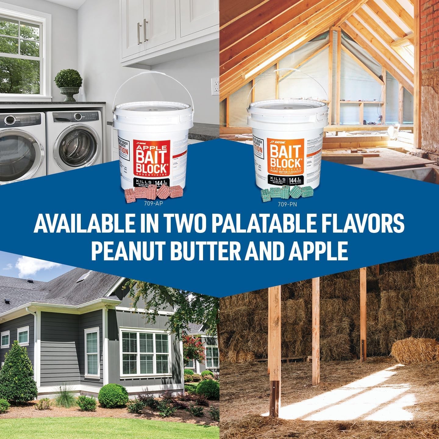 1 Oz. Apple Flavor Bait Block (64-Pack) NO ship tp CA