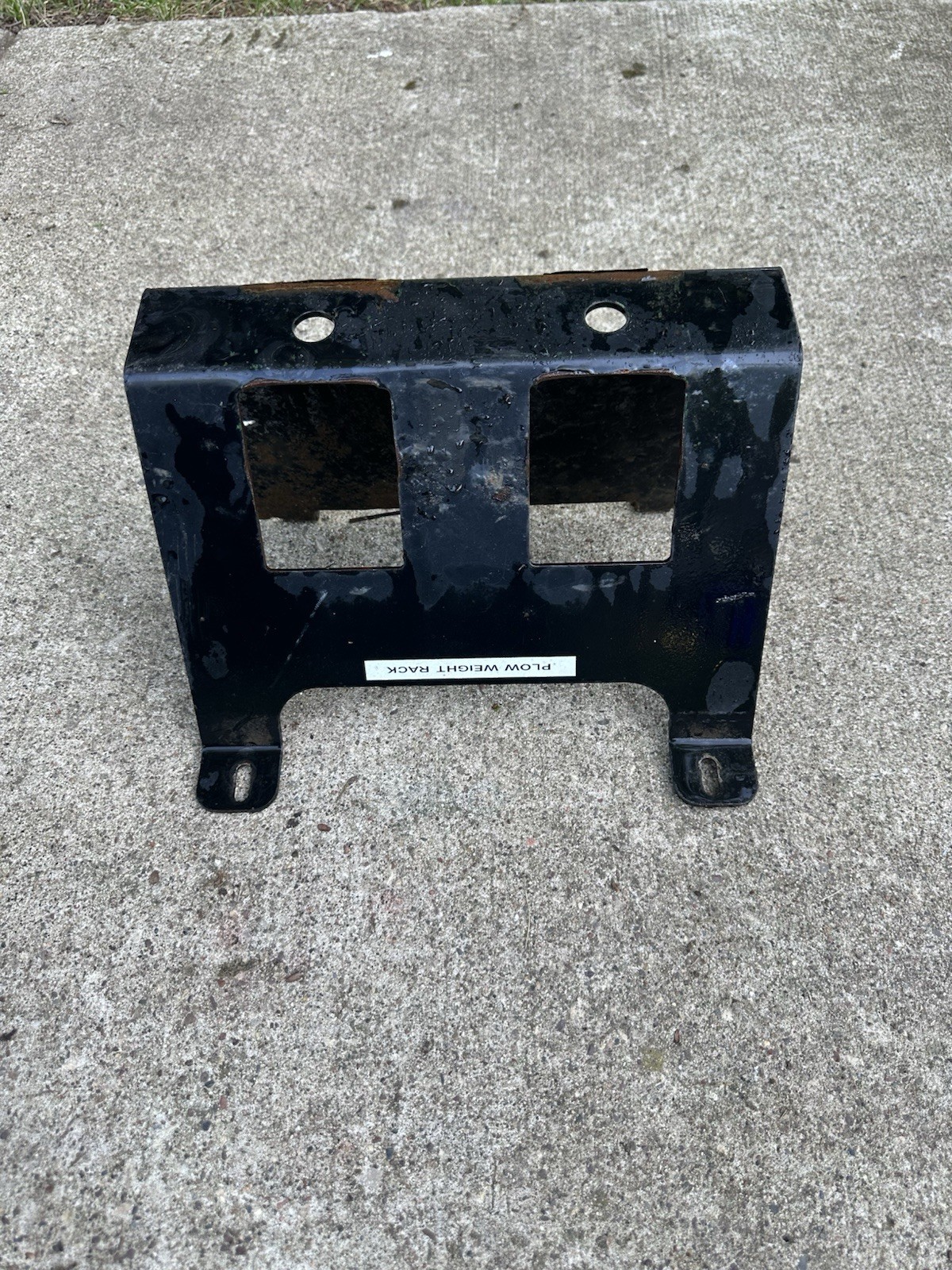 OEM John Deere Lawn Tractor Rear Weight Bracket BG20627 L130 L120