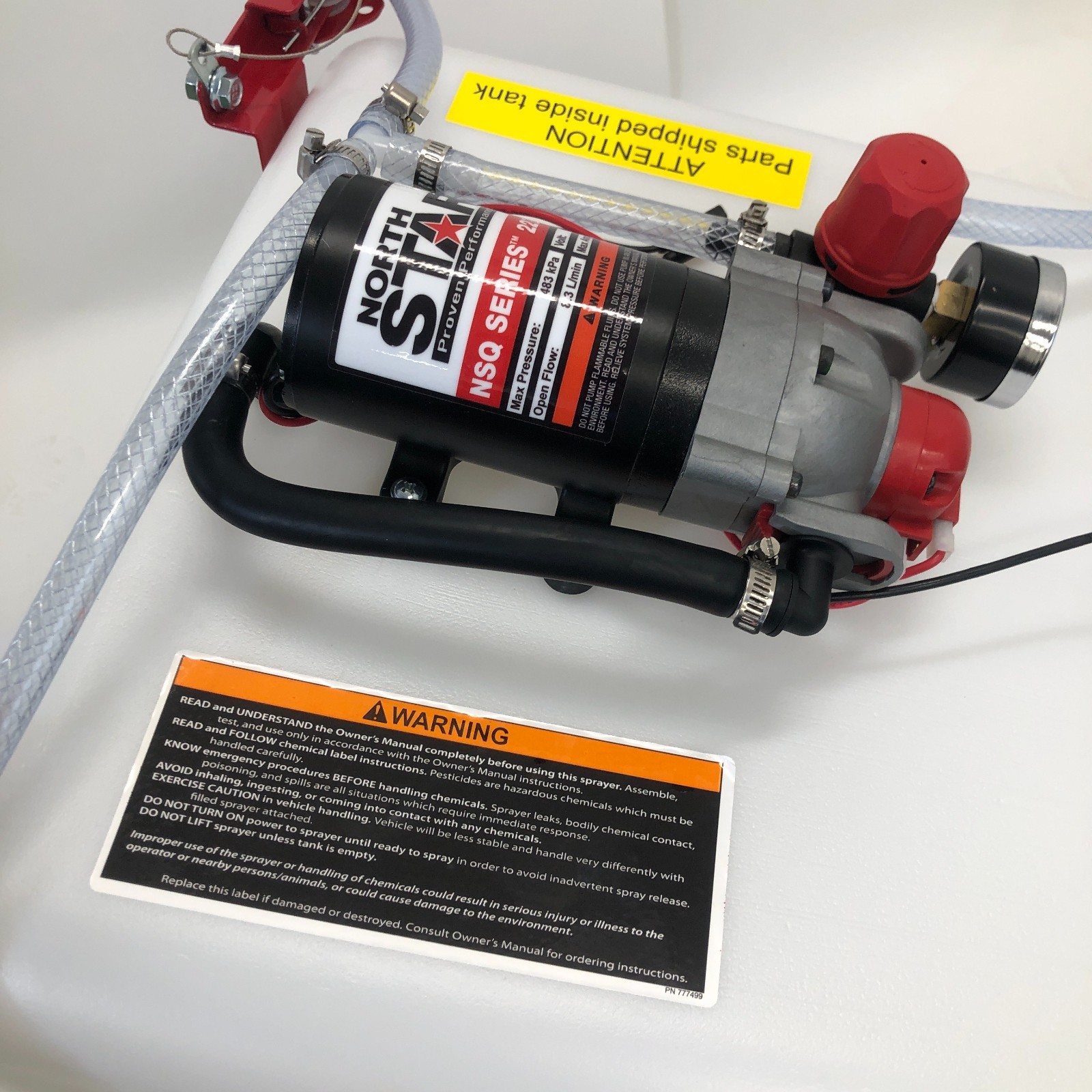 NorthStar Tow-Behind Trailer Boom Broadcast & Spot Sprayer 31 Gallon 2.2 GPM