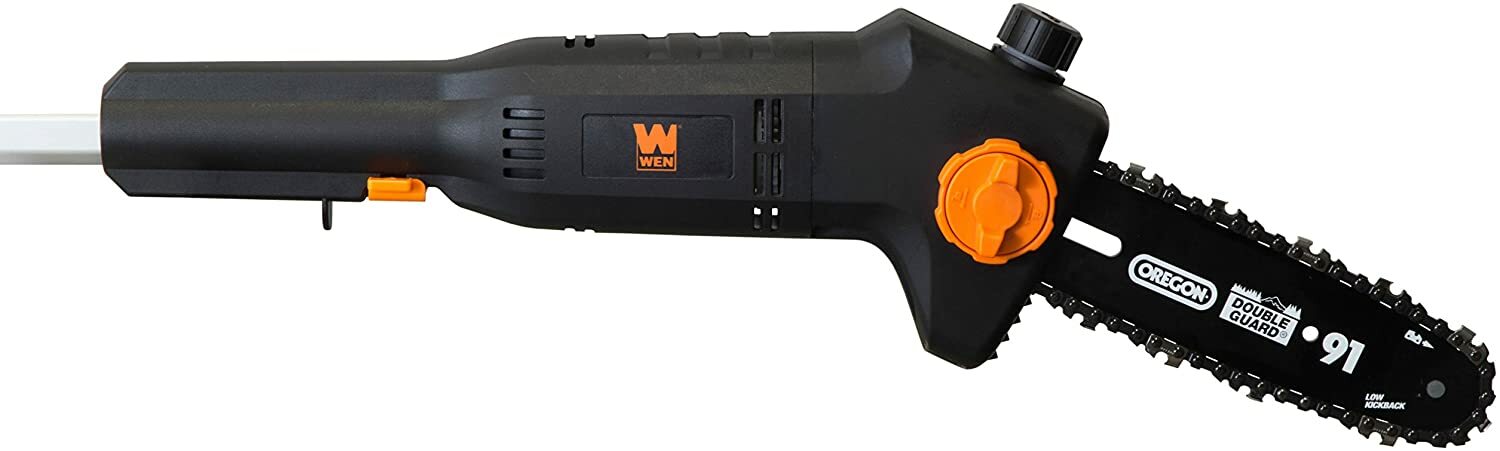Tree Trimmer Pole Saw Electric Chainsaw Pruner Telescoping 12Ft Branch Cutter