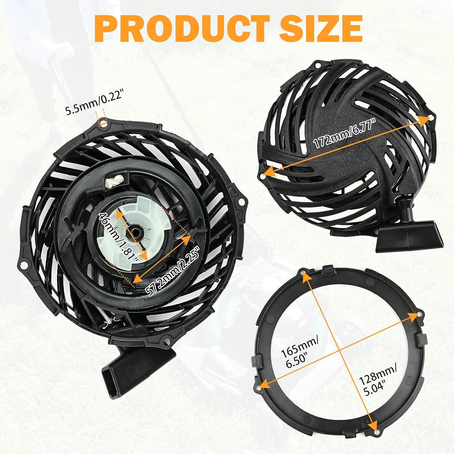 Pull Recoil Starter For Murry 21″ 550E Series 140cc Lawn Mower