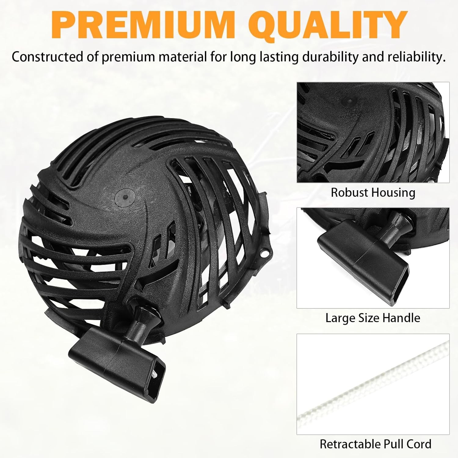 Pull Recoil Starter For Murry 21″ 550E Series 140cc Lawn Mower