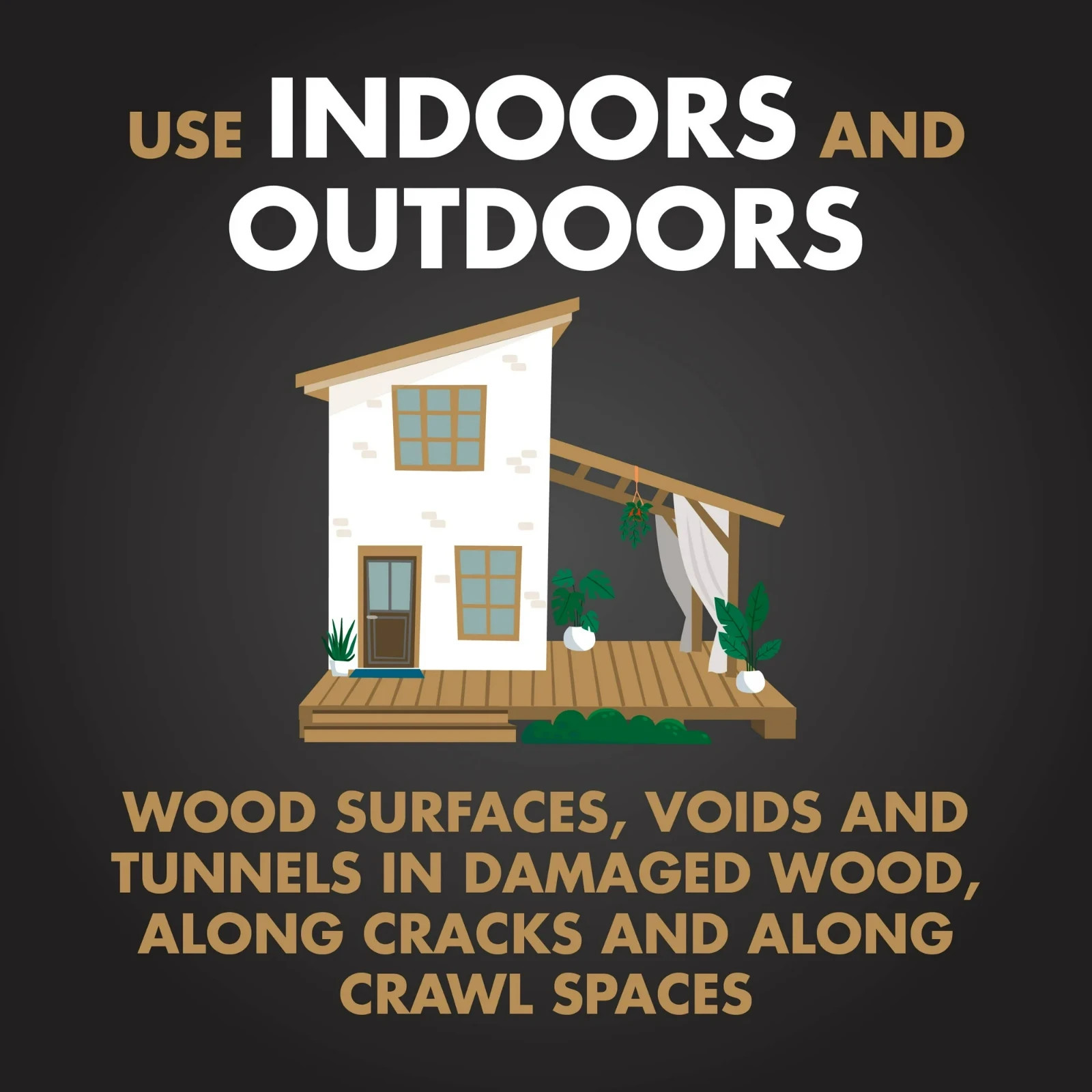 Spectracide Terminate Termite Killing Foam, Kills Termites Indoors & Outside
