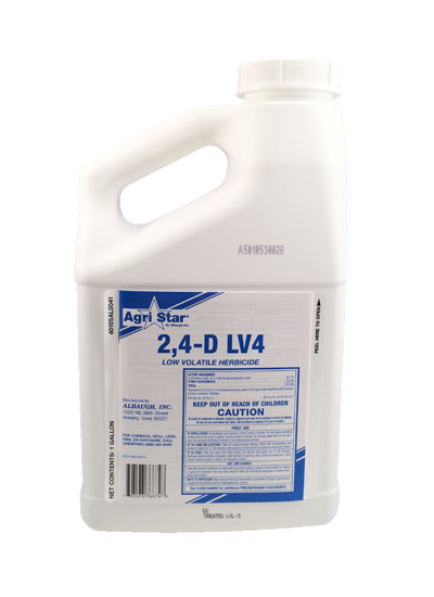 2,4-D Ester (Weedone LV4) Broadleaf Weed Killer Herbicide – 1 Gallon