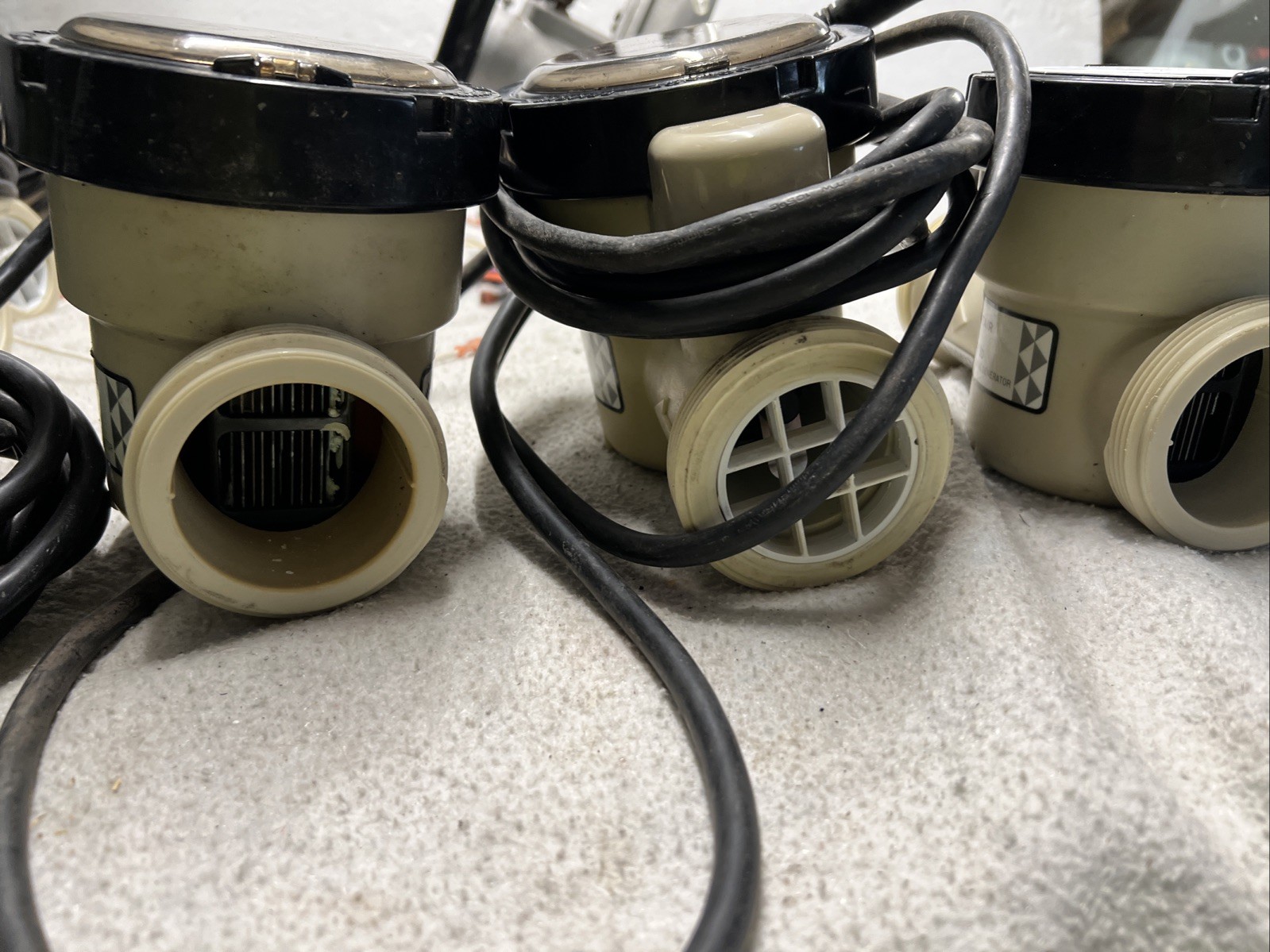 3 Pentair Ichlor 30 Salt Chlorine Generator (Cells Only). Parts Only Read