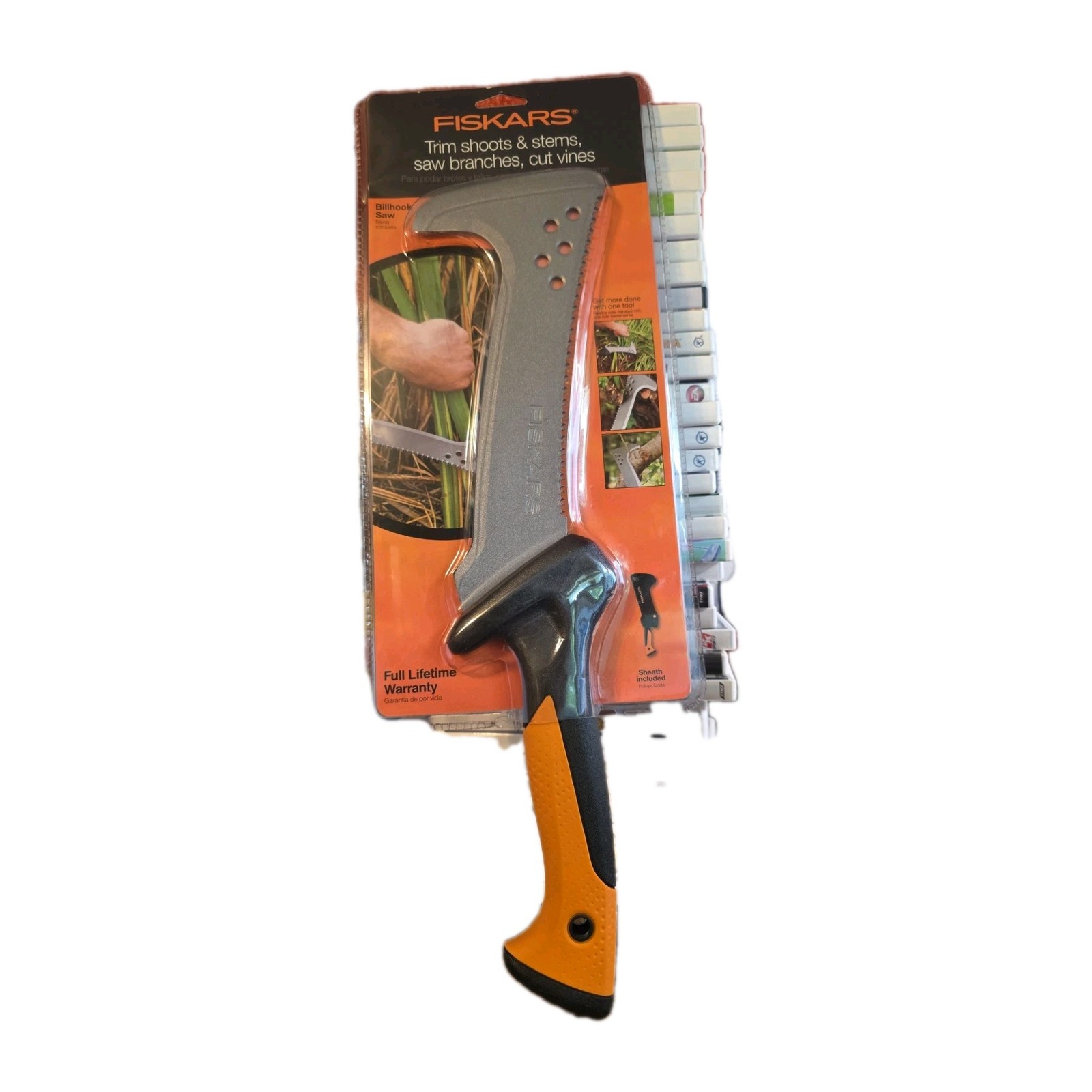 Fiskars Billhook Saw. 18 Inches. With Sheath. New in package. Free Shipping