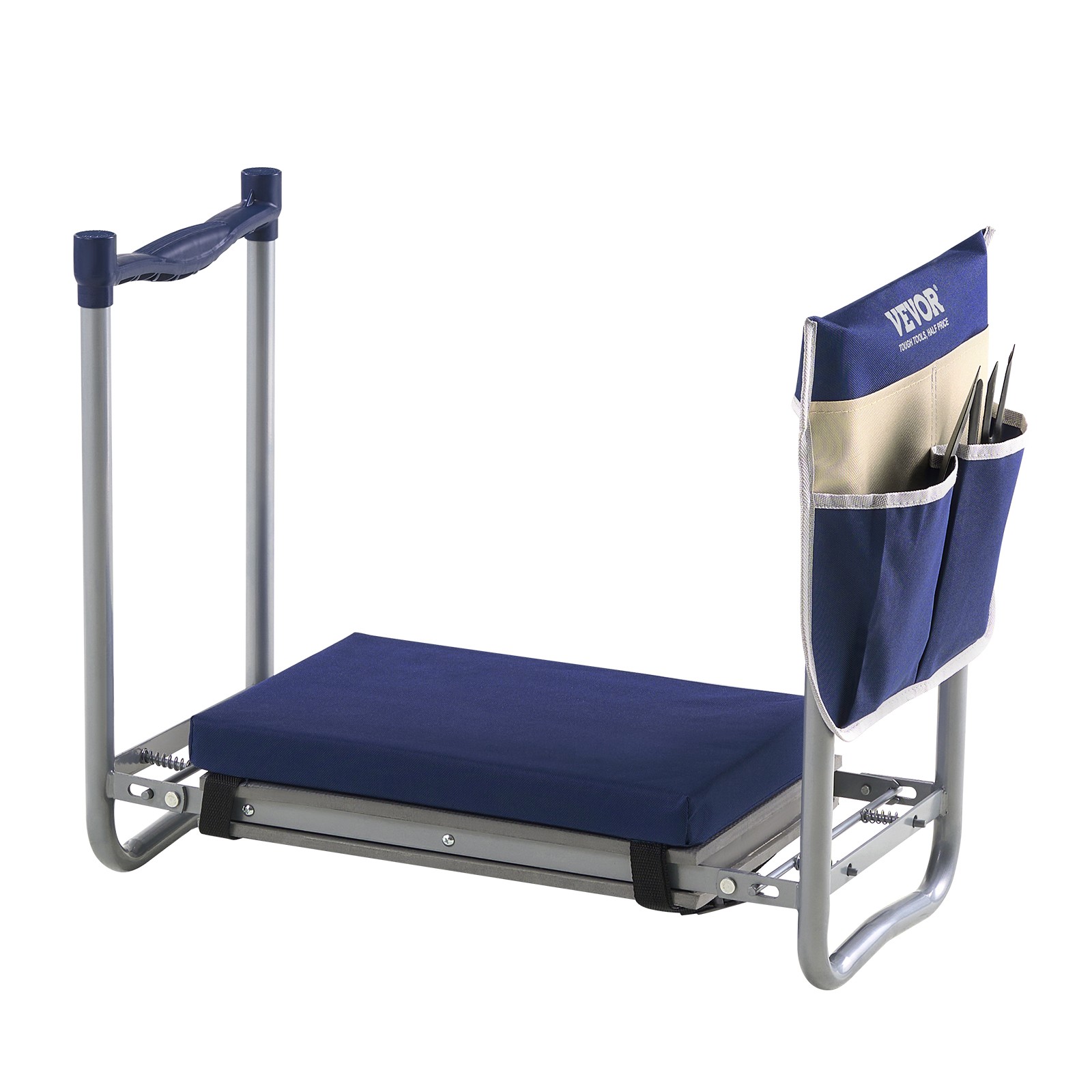 VEVOR Garden Kneeler 11″ EVA Pad 2 in 1 Folding Garden Kneeling Stool Heavy Duty