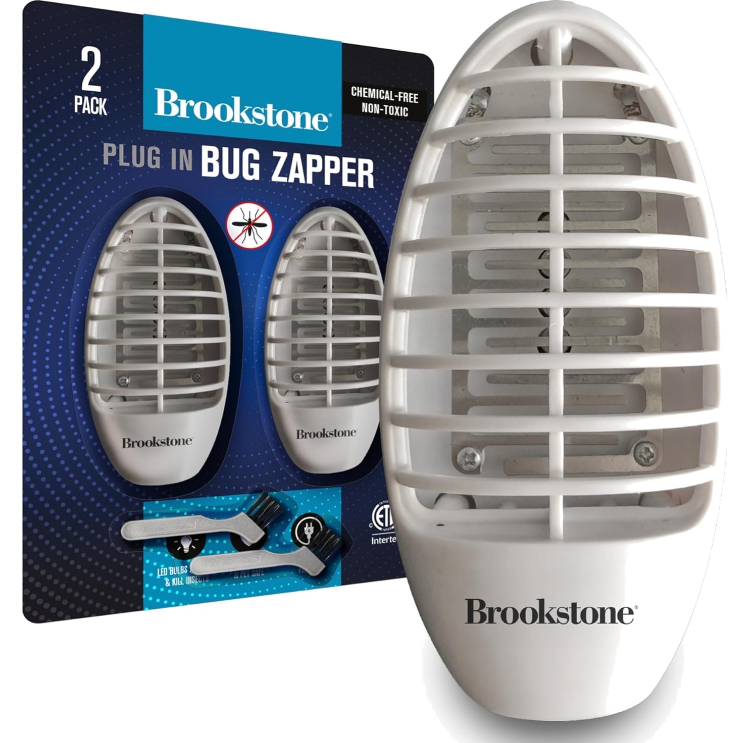 Chemical-Free Bug Zapper Set – Compact, Child-Safe Insect Eliminators for Home